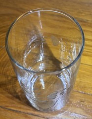 Princess House Heritage Large Cooler Iced Tea Glass Tumbler 6 7/8 » Tall