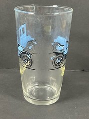 Buick 1910 Oakland 1911 Cup Hazel Atlas Classic Car 12 oz Barware Glass Tumbler