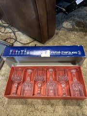 Vintage 6 Cristal D’arques Longchamp 17,5 cl Made in France