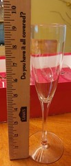 RARE VTG Seneca Glass Co. Lead Crystal Connoisseur Champagne Flutes SET OF FOUR