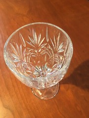 Czech Republic Imperial Estate Crystal Decanter and Wine Set «Ventana» NIB