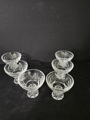 Set Of 6 Vintage Cordial 2.5 Glasses