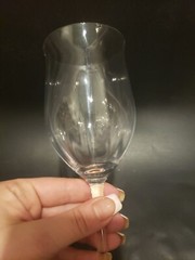 1 (One) WATERFORD Marquis OPTIC RESERVE White Wine Glass Signed 8 1/2″