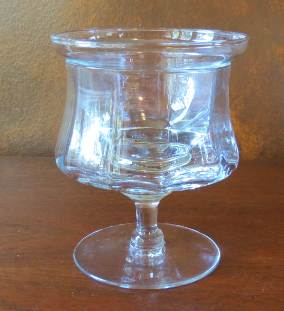 Cambridge Corinth Optic Clear Seafood Cocktail w/ Liners Icer/Chiller(s)