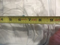 Pyrex Replacement Lid Roundish Rectangular with Crescent Handle ID: C 624