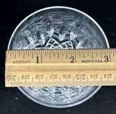 Waterford Lismore Crystal Claret Wine Glasses 5.8in Set of 2