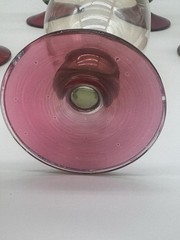 Vintage Krosno Poland Handblown Crystal Wine/Water Glasses~Set of 18~12oz~16oz