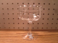 Lenox ‘Moonspun’ Elegant Crystal Champagne Dessert Glass 5 inch