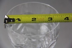 Set of 5 Royal Leerdam Netherlands Pattern Water Goblets