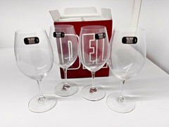 Riedel Ouverture Red Wine Glasses Set of 4 Clear Tyrol Crystal Stemware Germany