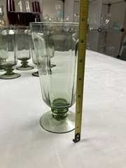 Antique Pale Green by Lenox – Eight Pieces of Vintage Crystal