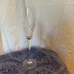 Waterford Colleen Tall Champagne Flute — Crystal • Made in Ireland • New No Box