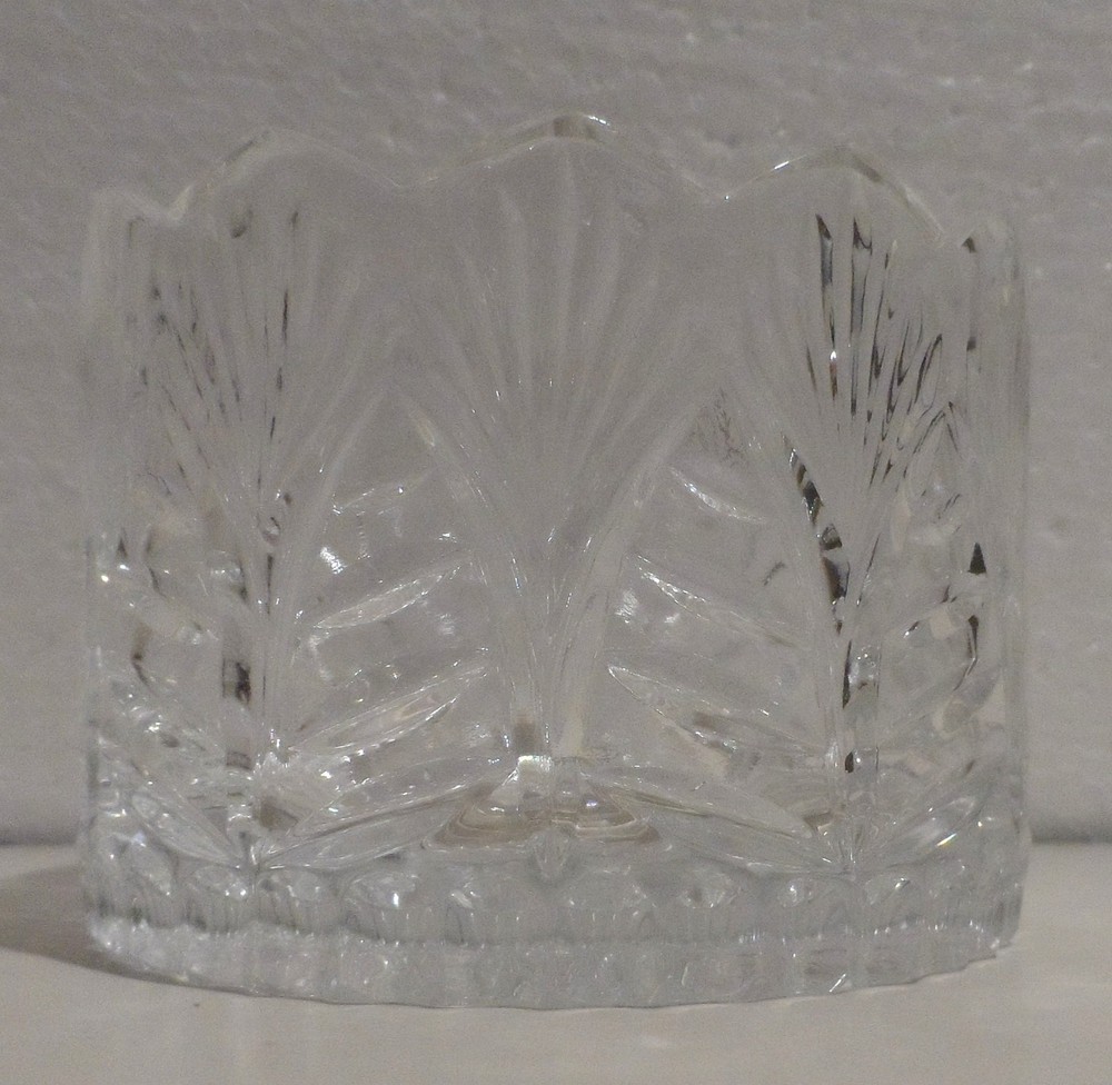 Fifth Avenue «Portico» Crystal Wine Coaster – No Defects!