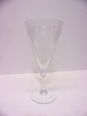 Set of Four Tiffin Classic pattern Nude Shawl Dancer 7 1/4″ Goblet