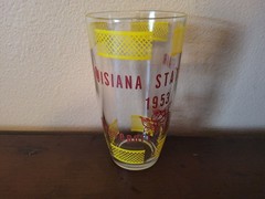 Vintage 1953 Louisiana State Fair Shreveport 5 1/2″ Drinking Glass