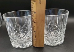 Waterford Crystal Marquis Markham Low Ball Set Of 2 Glasses