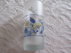 Spode Imperial Garden/Choices-Frosted 12 oz Highball Tumbler Glasses – Set of 6