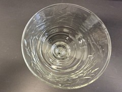 Vintage Rock Sharpe Crystal Arctic Rose Liquor Cocktail Glasses 6” – Set Of 6