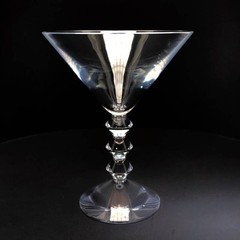 Baccarat Martini Vega Clear Cocktail Glass Crystal France Luxury Barware