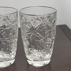 Princess House Fantasia 4 Crystal Tumblers #545 New In Original Box Made In USA