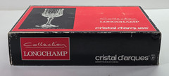 (NOS) Cristal d’Arques Longchamp 25cl Wine Glasses Set of 4 With Original Box