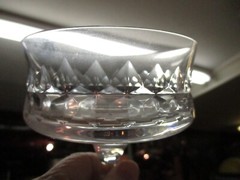 Vintage Kosta Boda 4 Coupe Champagne Tall Sherbet Prince