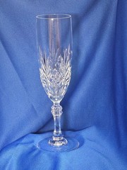 Waterford Crystal 8″ fluted Champagne flute short stem