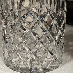 Royal Irish Crystal 8” Biscuit Cookie Jar With Lid