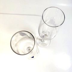 Mikasa Celebrations Toasting Flutes Champagne Glasses 9.5 Oz 3 Bxs 6 Total READ!