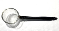 Vintage Antique Glass Canning Ladle Wooden Handle  – 1 Cup, 13″