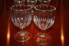 EAPG Falmouth Straight Huber Mixed Lot of 13 Vintage Goblets Various Sizes