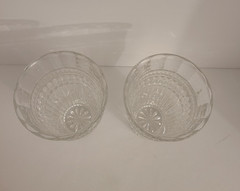 Set Of 2 Mikasa Titan Crystal 12 oz High Ball Glasses 6”