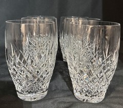 Vintage Parka Lyra Crystal Highball Glasses Set Of 6