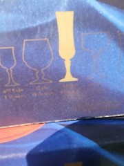 11 CRISTAL D’ARQUES LEAD CRYSTAL 4 1/2 OZ. TALL CLARET WINE GLASSES AND 3- 5 3/4