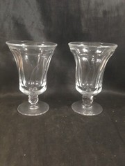 Fostoria Jamestown Clear FOSJAM 5-7/8” Water Goblet One Pair