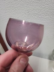 Iridescent Multi Colored 4 oz Cordial Sherry Glasses Set Of 8 Rainbow Apertif