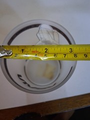 Vintage Frosted NASA Drinking Glass By Kapen-Kent 22kt Gold Trim 3″ Across 4″Tal