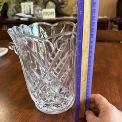 24% Lead Crystal Wine /Champagne Cooler by Imperial Crystal – Made in Slovakia