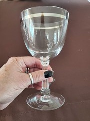 Vintage set of 6 Fostoria Reflection Crystal 6 1/4″ Water Goblet