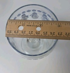 Set of 4 Libbey Snowman Holiday 16 oz 7” Glass Blue Winter Goblets