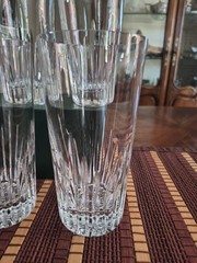 6 Stuart Crystal Monaco 6 1/4″ Highball Glasses