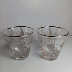 Federal Silver Rimmed Federal Glass Mixed Lot Bar Glasses Canada Goose