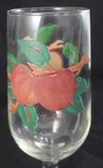 Franciscan Apple 12 Ounce Iced Tea Glass Made in England