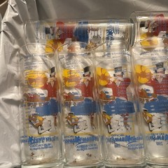 Jim Beam Drinking Glass Horse Racing Stakes Spiral 1988 Festival Lot Of 8 Box30
