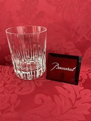 FLAWLESS Glass BACCARAT France Crystal ROTARY 16oz TRIPLE DOF TUMBLER ICE HOLDER