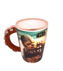 Star Wars Chewbacca Ceramic Mug 16oz 3D Handle Collectible Coffee Cup Gift
