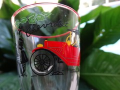 Mid-Century Modern Libbey/Rock Sharpe Horseless Carriage Wine Glass Stem 3003
