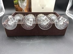 CRISTAL d’ARQUES COLLECTIONS Set of 4 Classic Goblets NEW Crystal (12 Available)