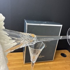 Waterford Crystal Celebration Joy Edition Toasting Flutes Set Of 2 With Box