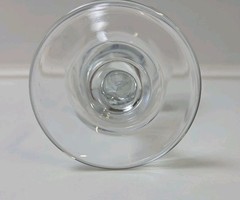 Set of 4 Libbey Snowman Holiday 16 oz 7” Glass Blue Winter Goblets